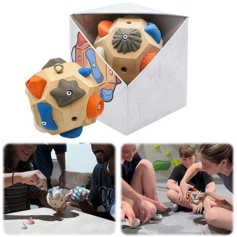 Handcrafted Boulder Block Climbing Holds Handmade Giant Stones Enhance Strength Precision Ornament Home Decorations Kids Gift