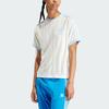 adidas Stripes Letter Print Sports Crew Neck Short Sleeve T-Shirt IR7469