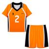 Haikyuu Karasuno Team Cosplay Uniform - Hinata Shoyo & Kageyama Tobio Short-Sleeve Edition