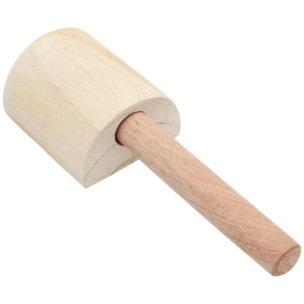Portable Mud Hammer with Handle Mud Molding Tool Clay Clapper Clay Paddle Hammer  DIY Crafts