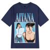 Singer Aitana Ocana Fashion Graphic T Shirts Unisex Women Harajuku Tshirts Cotton Aesthetic Short Sleeve ONeck T Shirt Streetwear