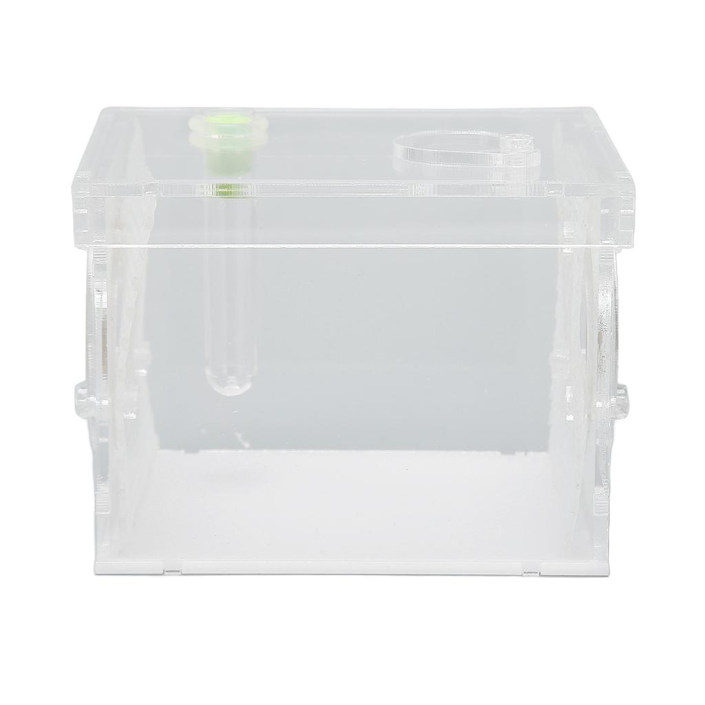 Reptile Insect Enclosure Tank Mini Acrylic High Transparency Moisturizing Reptile Insect Breeding Box S