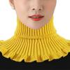 Scarf High-necked Skin-friendly Elastic Fiber Comfortable Women Neckwear for Winter