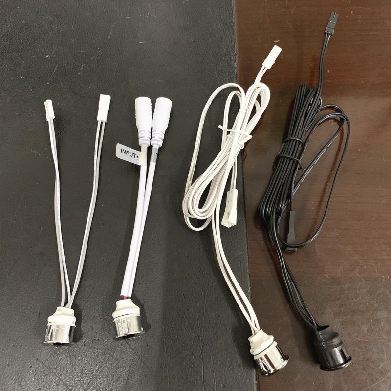 Touch-Sensitive LED Desk Lamp & Night Light: Dimmable Reading and Cabinet Illumination