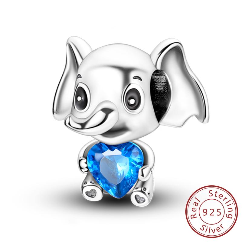 Charms Passen Original Armband Kupfer Charms Perlen Katze Hund Tier Herz Anhänger Für Frauen Schmuckherstellung Geschenk