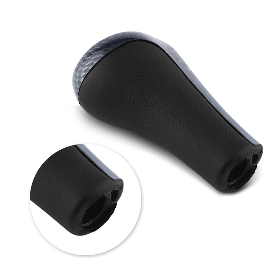 6 Speed Car Gear Shift Knob Stick Head For E90 E91 E92 X1 X3 X5 Carbon Fiber Color