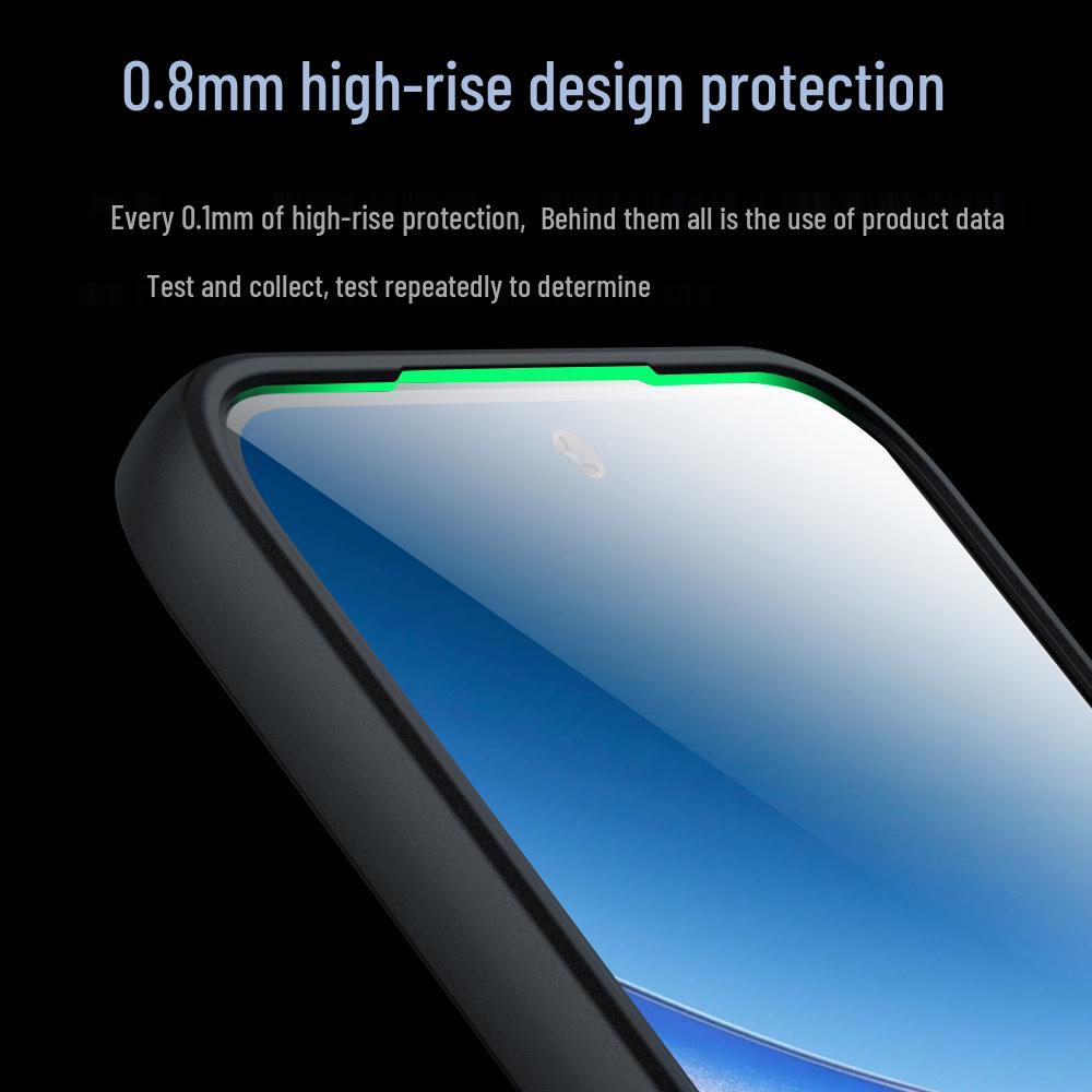 Xiaomi POCO F7 Silicone Drop-Proof Full Coverage Transparent Magnetic Phone Case