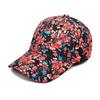 Personality Flower Print Baseball Cap Adjustable Lightweight Sun Cap Breathable Sun Protection Duck Tongue Hat For Men Women