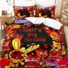 Happy Tree Friends Постельное белье Single Twin Full Queen King Size Bed Set Aldult Kid Bedroom Duvetcover Sets Anime