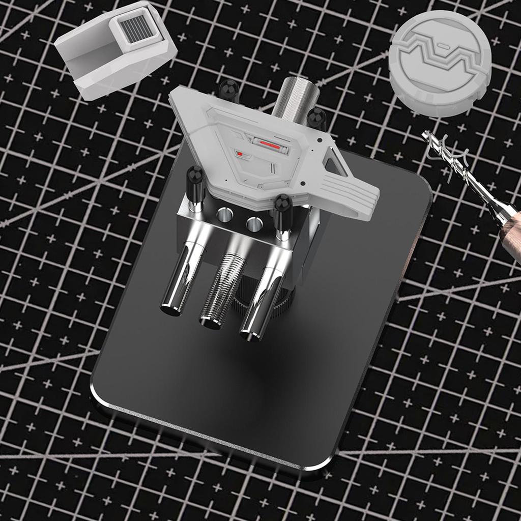 Table Vice Clamp 2-in-1 Portable Vise Non-Slip Precision Portable Press Heavy-Duty Quick-Release For Jewelry-Making Woodworking