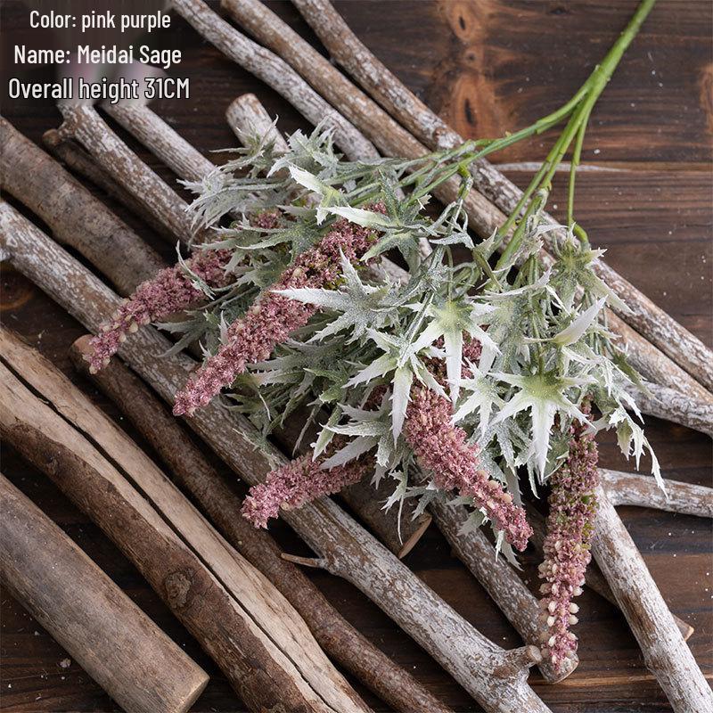 Artificial Daisy Sage Flowers for Wedding Decorations - INS Style CL10004