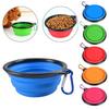 Portable Collapsible Pet Dog Bowl 350ml For Travel In Vibrant Colors For Food And Water