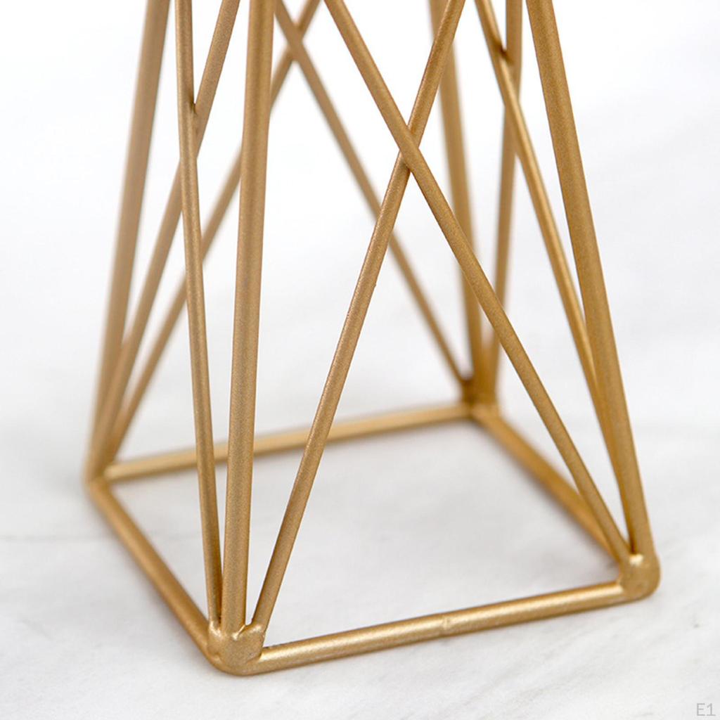 Tick Golden Candelabra Tea Light Holder Top Centerpiece Decor for Holiday, Party, , Wedding
