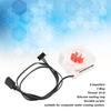Water Cooling   Meter G1Celsius4 Thread 8 Impeller 3 Way   Acrylic Revolving Speed Meter for Computer