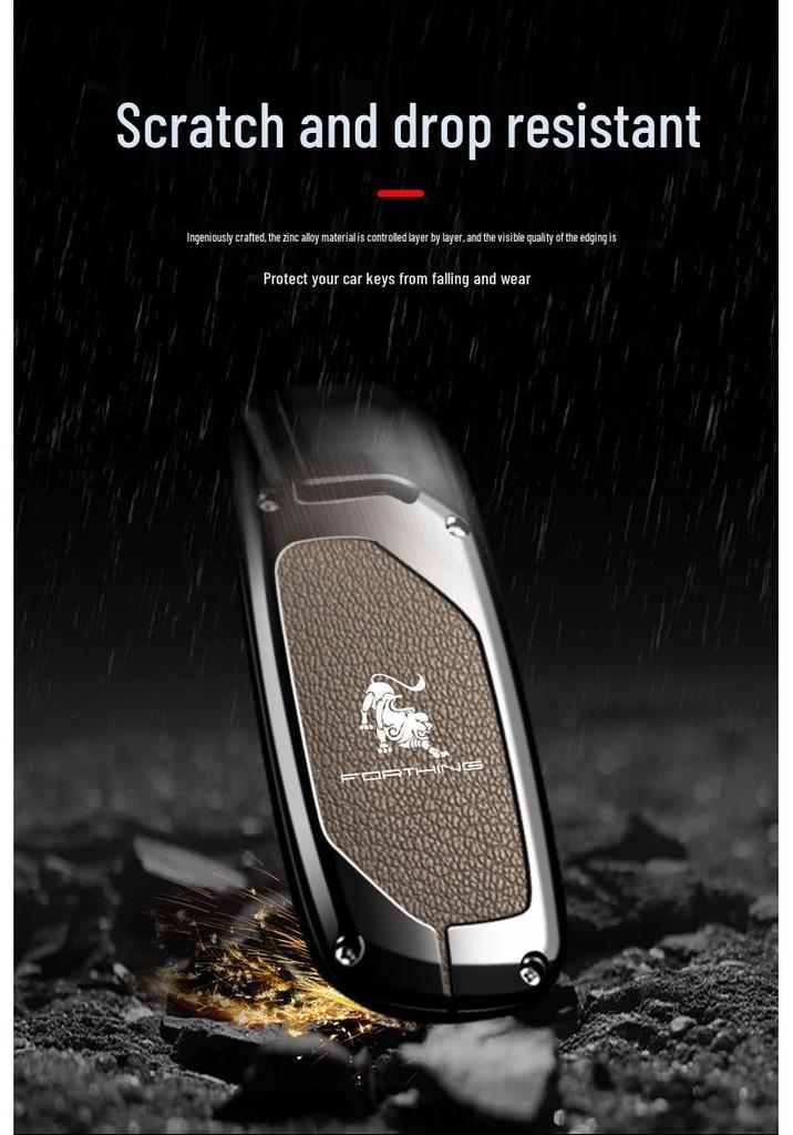 Dongfeng Fengxing T5 Evo & T5L Key Cover, Shengshi/Yacht Thunder 24/22 Model Key Fob Buckle for Men