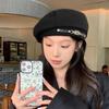 Beret Autumn and Winter Hat Women's New Design Sense Niche Versatile Painter Hat Summer Trendy High Sense