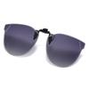 Rimless Polarized Clip-on Prescription Sunglasses: Fashionable Outdoor & Night Vision