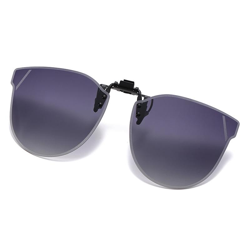 Rimless Polarized Clip-on Prescription Sunglasses: Fashionable Outdoor & Night Vision