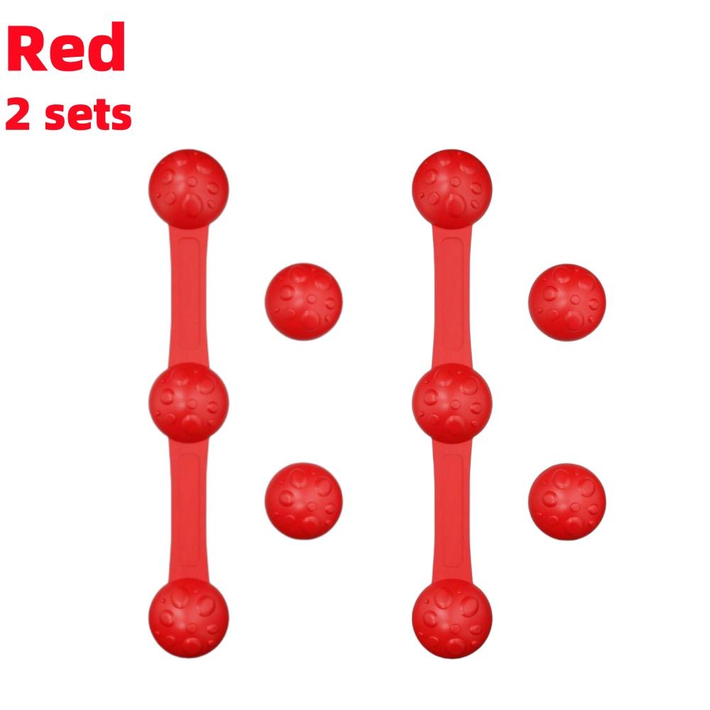 1/2 zestawy Silikonowe Klipsy Magnetyczne do Frytkownicy Powietrznej Odporne na Ciepło Bezpieczne Klamry Mocujące do Wkładek z Papieru Pergaminowego Bezpieczne dla Żywności Akcesoria Kuchenne