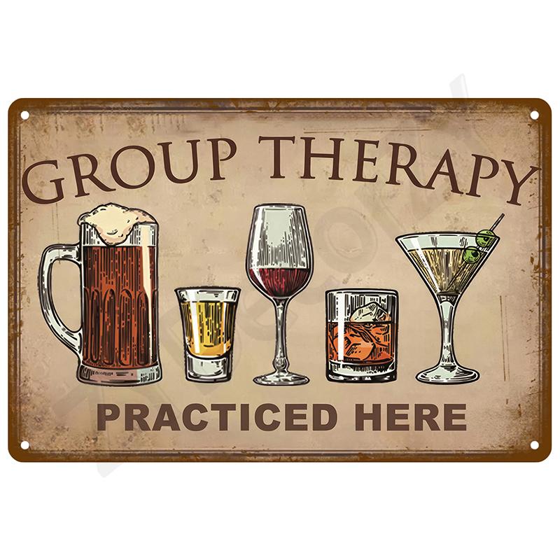 Vintage Metal Signs Plates Posters House Interior Bathroom Wall Art Mural Aesthetic Room Home Decor Decorations Retro Tin Sign