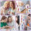 Fulmoon 120 Pcs Calm Anxiety Sensory Stickers Textured Sensory Strips Tactile Rough Calm Sensory Stickers Adhesive Tactile 8 Shaped Fidget Tool for