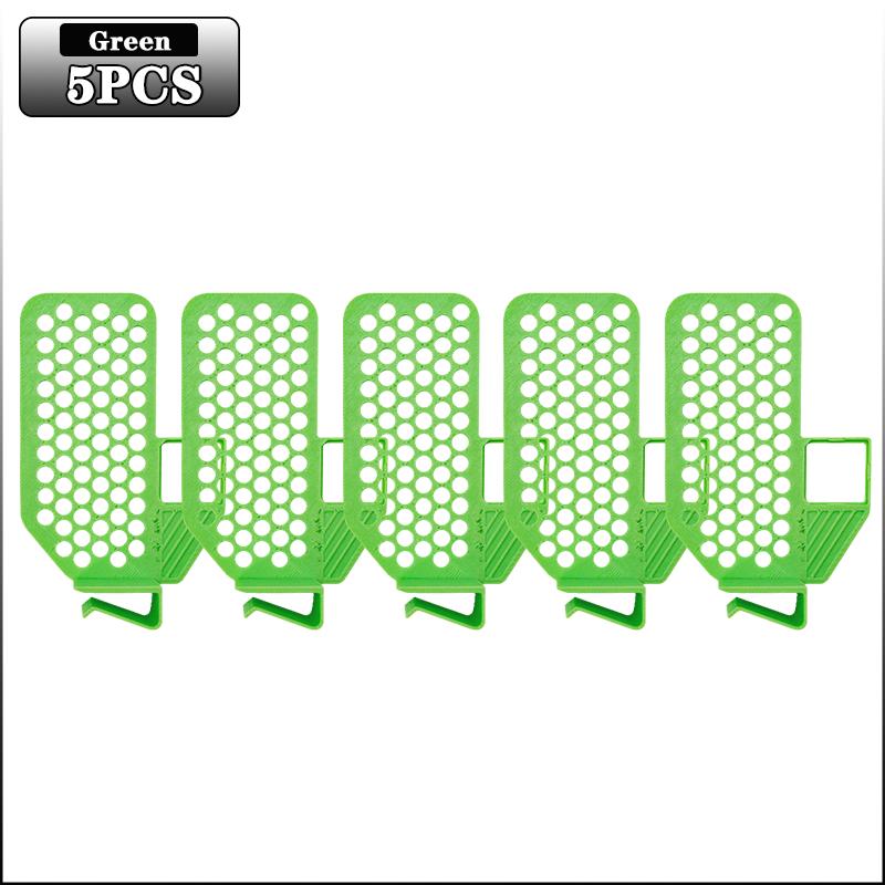 1-10PCS Adjustable Fridge Shelf Dividers Plastic Partition Board Clip Organizer for Refrigerator Door Storage Kitchen Home Use