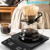 Mini Balance à Café avec Minuteur 0,1G/3Kg 3 Unités Haute Précision Écran LCD Électronique Pour Over Drip Espresso Balance Cuisine Cuisson Pâtisserie Numérique