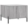  Coffee Table, Grey Sonoma Oak, 50x50x40 Cm