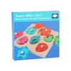 3D Dinosaur Egg Wooden Jigsaw Puzzle - Educational Baby Toys