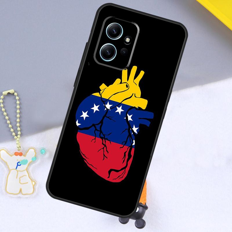 Venezuela Flag Case For Xiaomi Redmi Note 11 9 10 12 13 14 15 Pro Plus Cover For Redmi 14C 10C 13C 12C 15C
