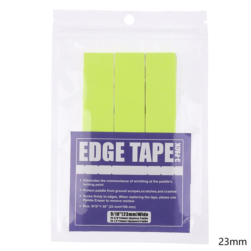 3Pcs Pickleball Racket Edge Sticker Paddle Head Edge Tape Sticker Reduce Impact And Friction Prevention Frame Protective Tape
