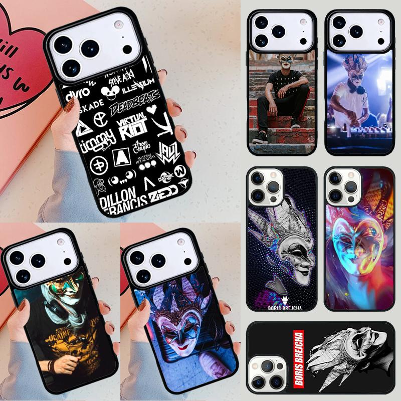 DJ Boris Brejcha Phone Case For iPhone 17 Air 14 15 13 12 Max Cover For Apple 14 15 16 16e 11 Pro Max Plus