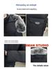 Men's Plus Size Casual Mid-Length Cotton Jacket with Fur Collar Hooded, Thickened for Warmth, High Quality