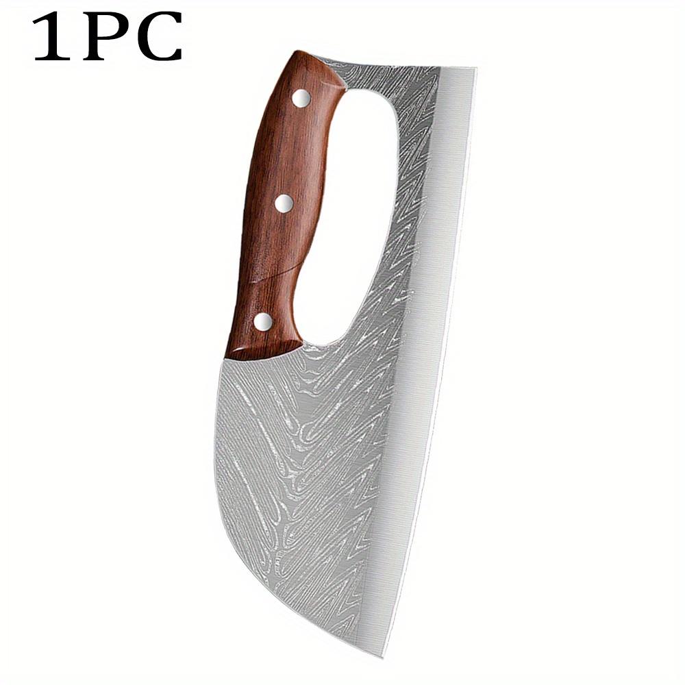 

1/3 шт. Нож для обвалки из высокоуглеродистой стали с ножнами для ножа Ручной работы Профессиональный нож для резки Острый Кованый нож