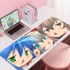 Anime Mouse Pad Large Gaming Laptop Accessories Deskmat Desk Protector Anime Konata Izumi Rubber Keyboard Mat Kawaii Mousepad