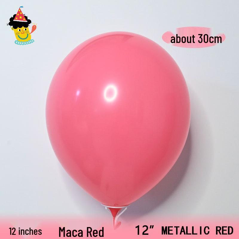 Colorful Macaron Balloons - 5" 10" 12" 18" for Birthday & Wedding Decorations