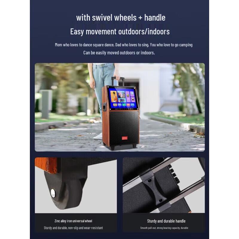 KONKA D160 Portable Outdoor Karaoke Speaker