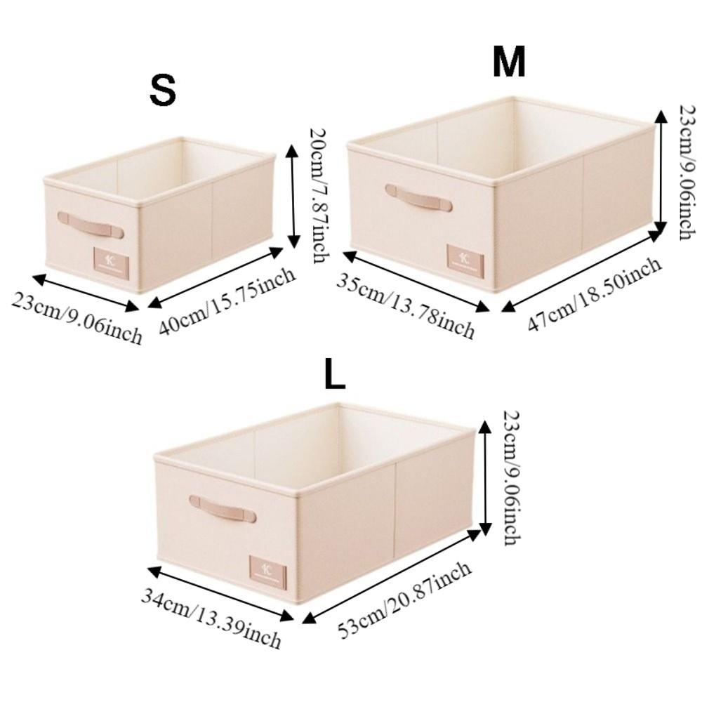 Durable Folding Clothes Storage Box Space Saving Large Capacity Sweater Storage Cabinets Waterproof Toys Storage Box Bedroom