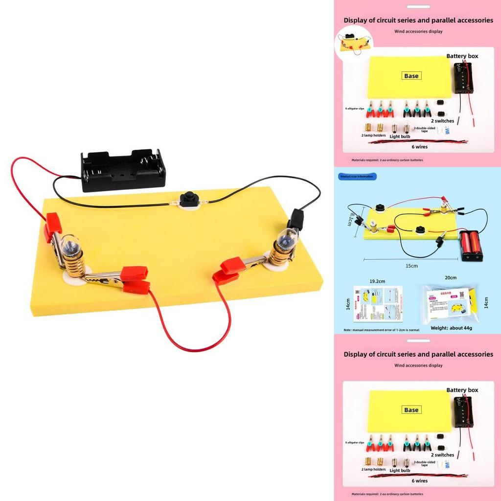 Physics Science Experiment Kit With Electrical Circuit Components For Kids Diy Learning