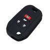 Jingyuqin 4B Remote Car Key Silicone Cover Case For Nissan Altima Maxima Sentra Versa Holder Styling Flid Folding