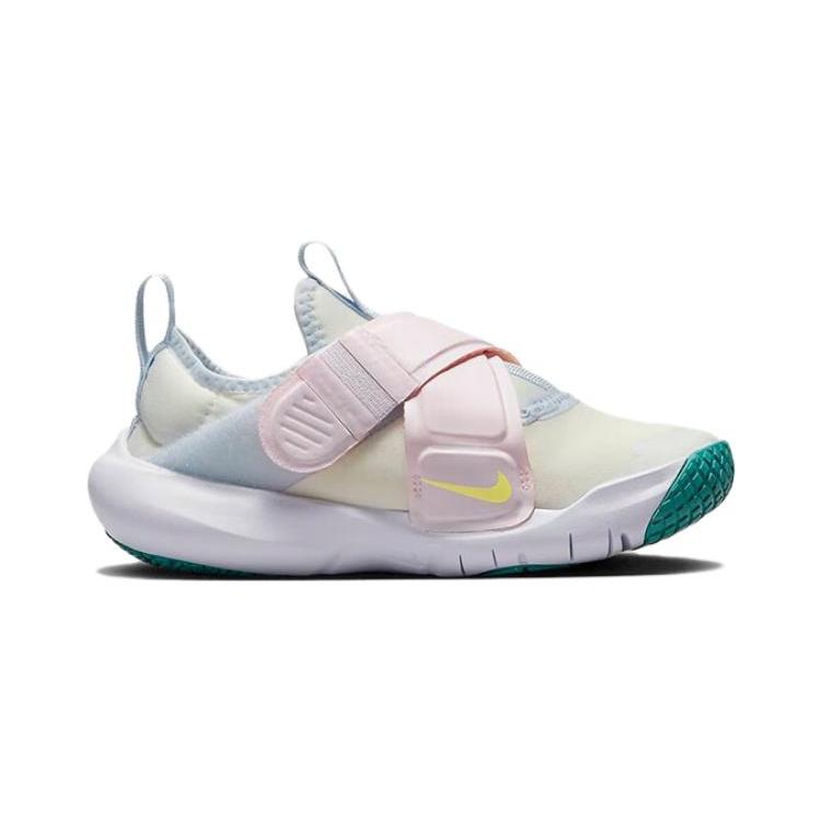 Nike Flex Advance PS Abrasion Resistant Low top Running Shoes Blue Pink White Children Aged 3 7 Years Old CZ0186-100