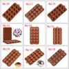 Silicone Chocolate Mold Baking Cake Pan For Pastry Bakery DIY Confectionery Tools Candy Making Accessories