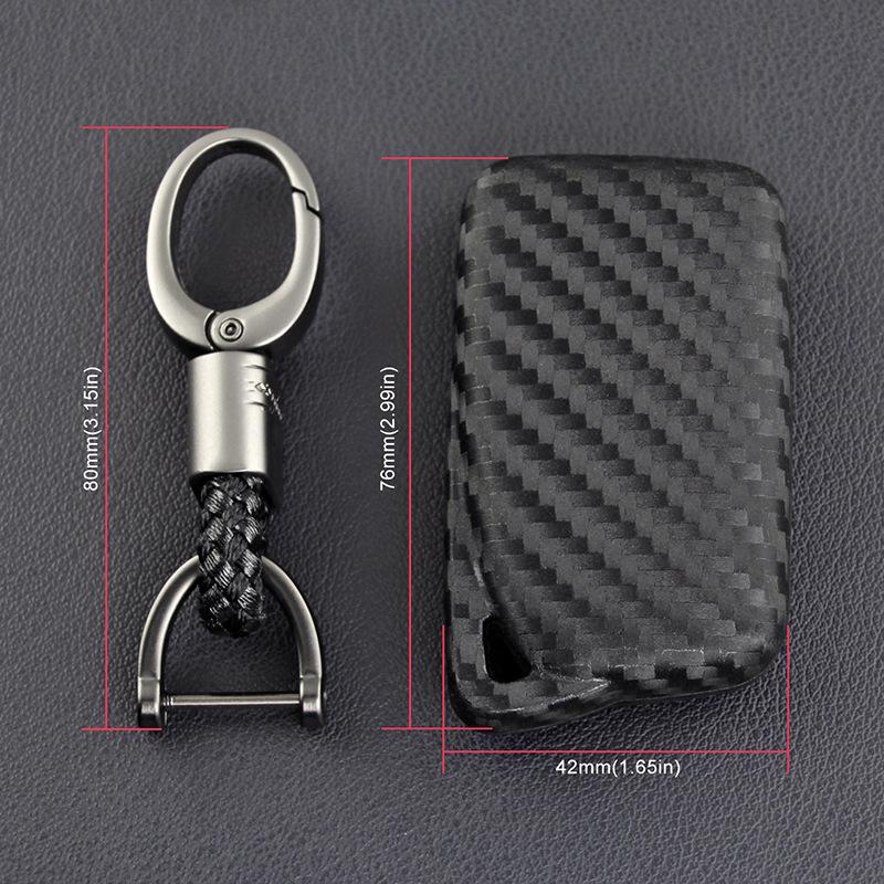 Lexus RX300 ES200 RX200T NX200ES250 Carbon Fiber Key Case Set
