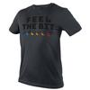 T-shirt with Print, FEEL THE BIT, Size XXL