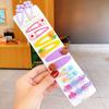12PCS/Set New Girls Cute Colorful Cartoon Flower Hairpins Children Kids Lovely Hair Clips Barrettes Fashion Hair Accessories