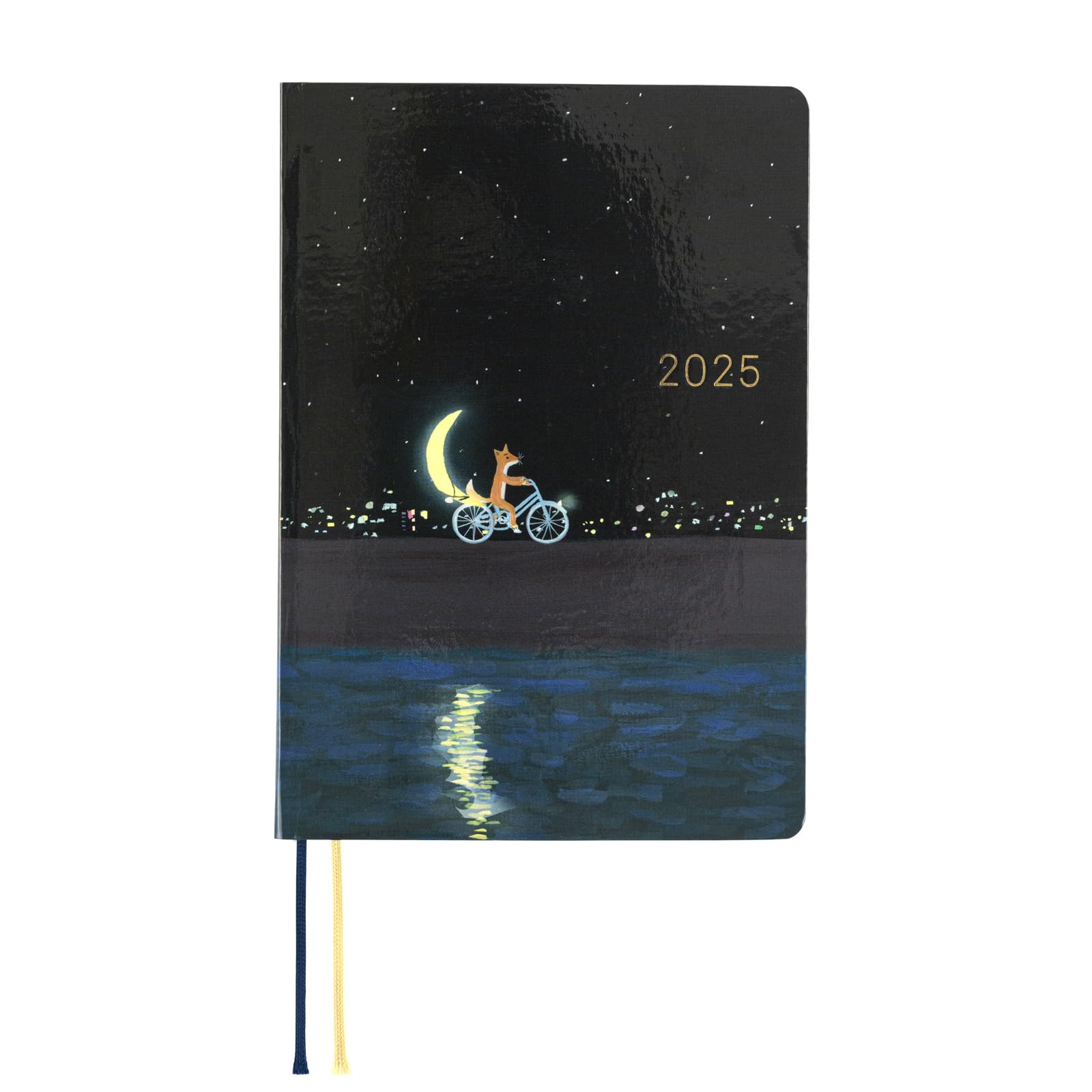 

Hobonichi Techo 2025 HON Hiroko Moon Delivery page per Kubota/Crescent [A6/1 day/January/Monday start]