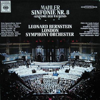 LP Record LEONARD BERNSTEIN, LONDON SYMPHOMY  - Mahler Sinfonie Nr8 Sinfonie Der Ta S7249192 CBS Germany Classical Used