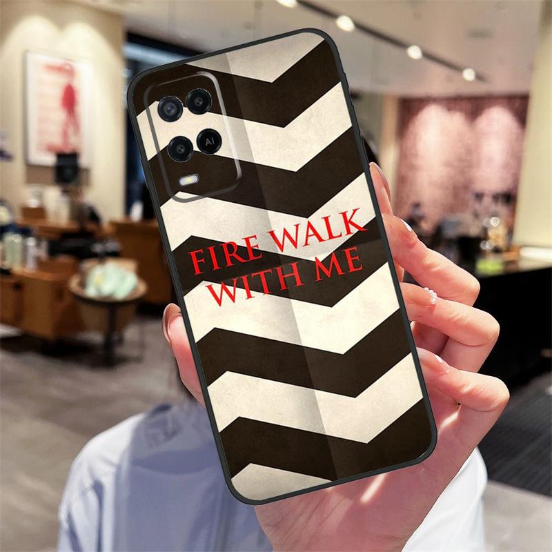 Fire Walk With Me Twin Peaks Case For Oppo A94 A74 A54 A18 A38 A58 A78 A98 A40 A60 A80 A16 A76 A96 A15 A17 A77 A57S Cover