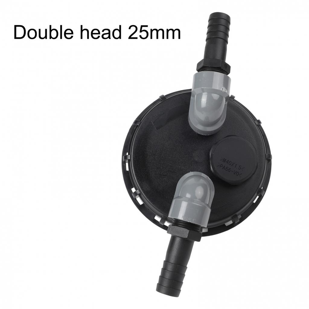 163mm PP IBC-Deckel für industrielle Wassertanks mit zwei 25mm Schnellkupplungen