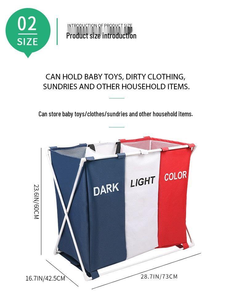 Extra Large Waterproof Oxford Cloth Folding Laundry Hamper